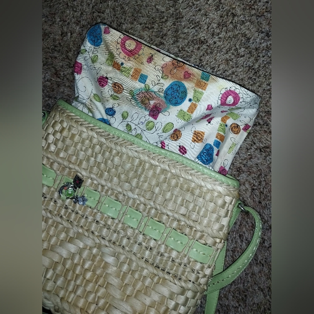 Brighton Straw Handbag Plus Bonus Tote - Picture 10 of 10